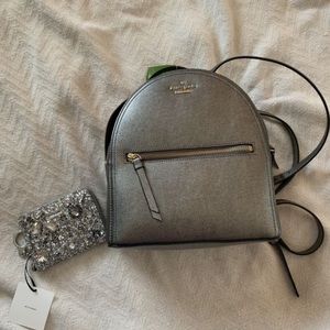 kate spade backpack & wallet